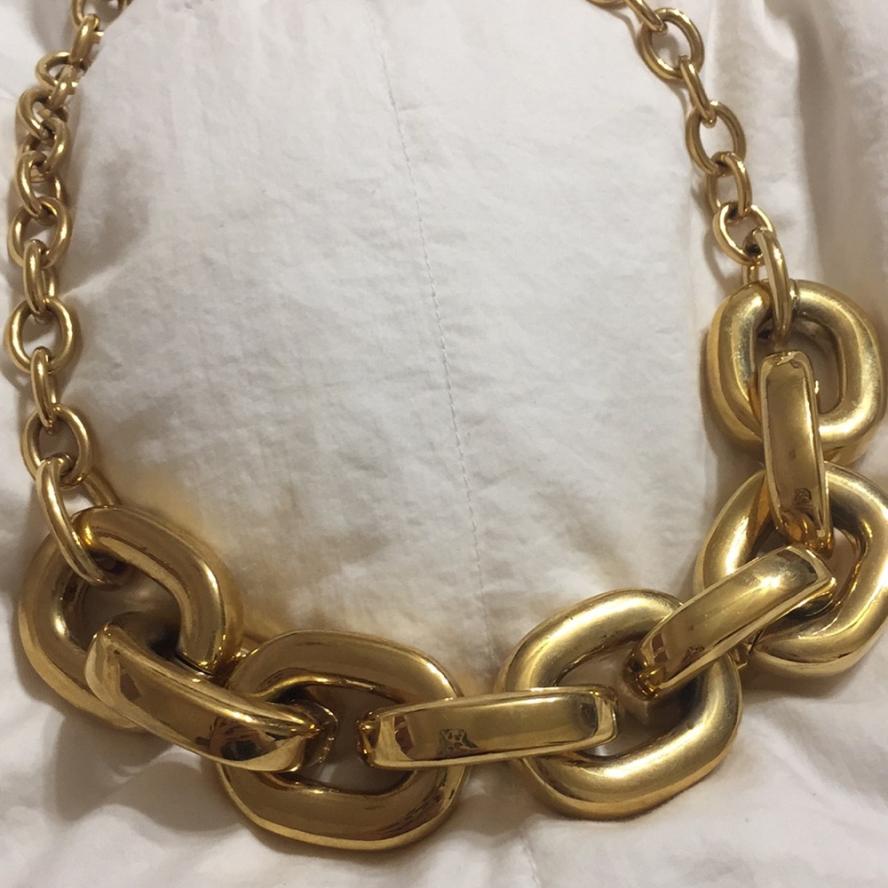 Juicy Couture Solid Metal Chain Necklace